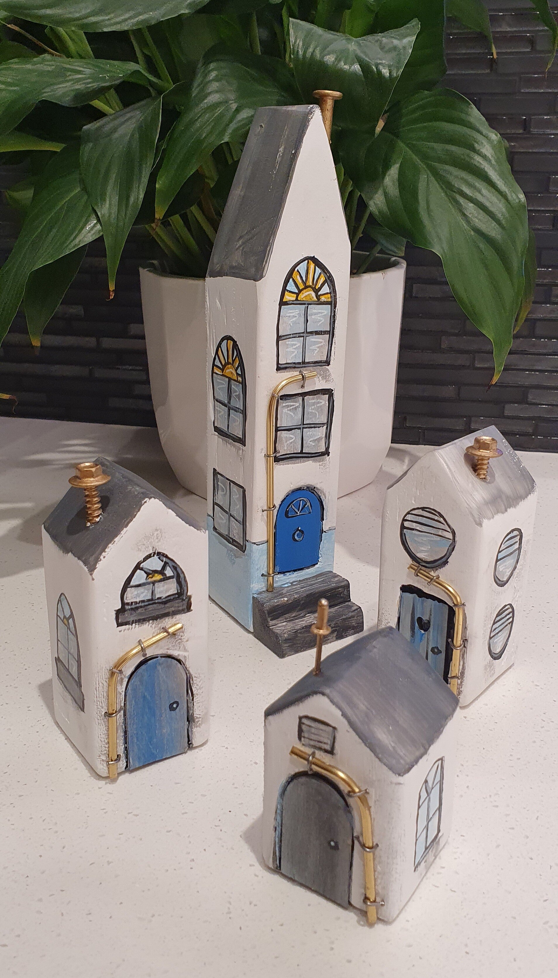 Wooden Houses - Set C