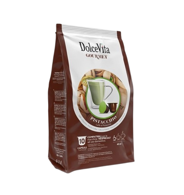 Dolce Vita Nespresso®* CAFFE' AL PISTACCHIO 10 Capsule