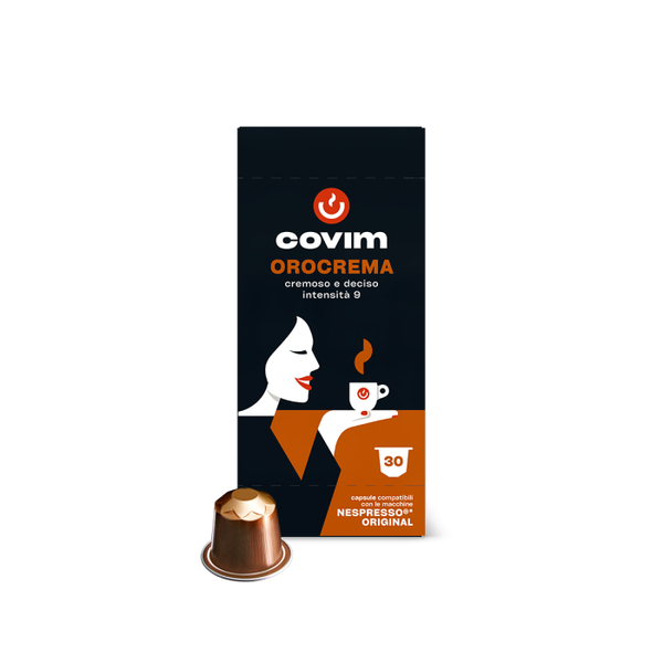 120 capsule in alluminio Covim Pressò compatibili Nespresso