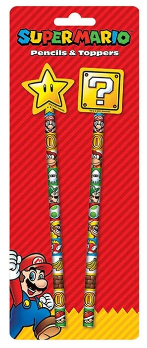 Set 2 Matite Super Mario