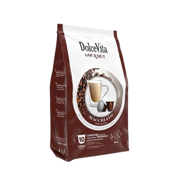 Dolce Vita Nespresso®* MACCHIATO 10 Capsule