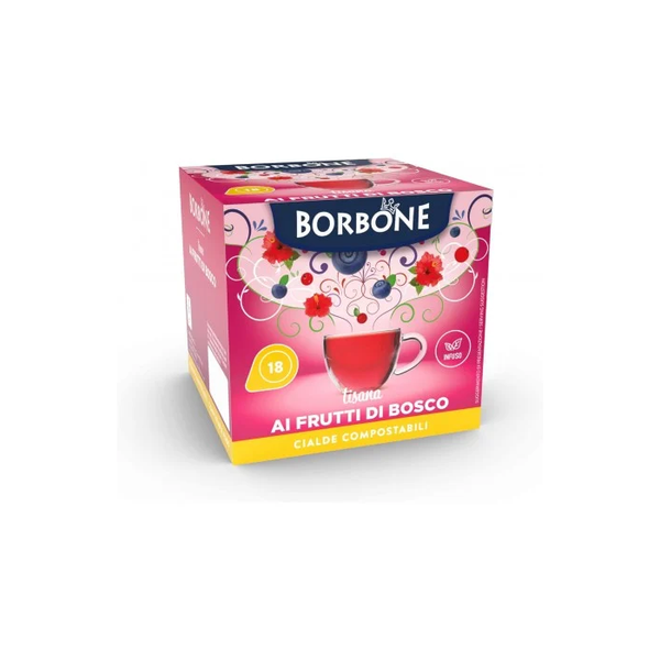 18 cialde di infuso Frutti di Bosco