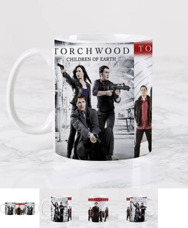 Torchwood John Barrowman coffee mugs