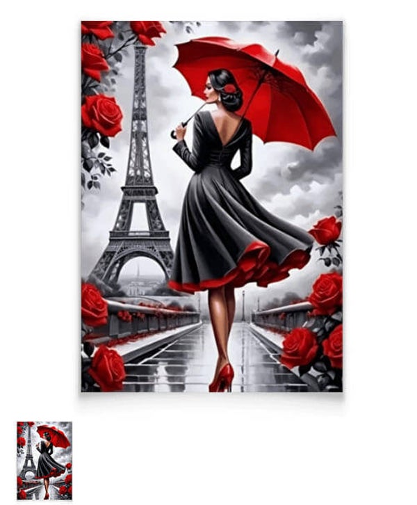 Poster Personnalisé Tour Eiffel