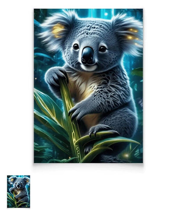 Poster Personnalisé koala