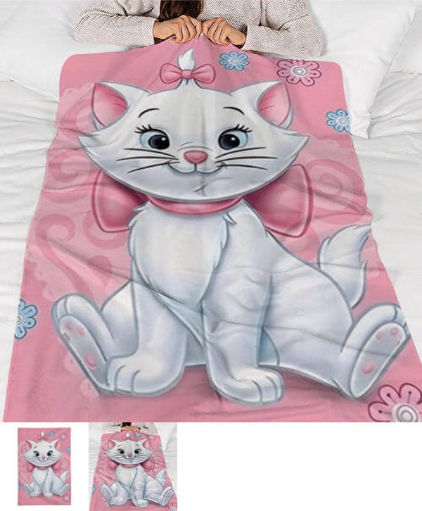 Plaid Personnalisé Marie Aristochat