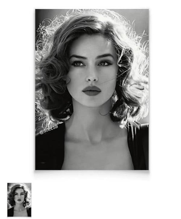 Poster Personnalisé Monica Bellucci