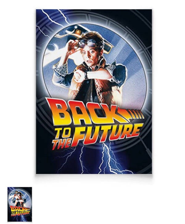 Poster Personnalisé Back to the future