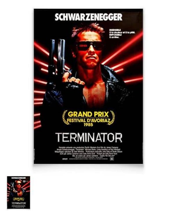 Poster Personnalisé Terminator 1