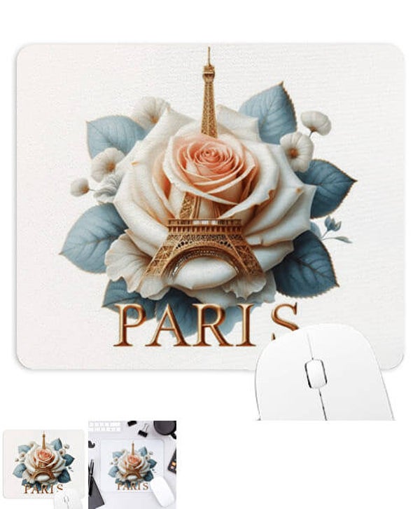 Tapis de Souris Personnalisé Tour Eiffel de Paris