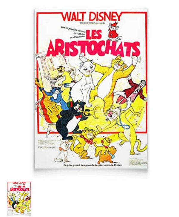 Poster Personnalisé Les Aristochats
