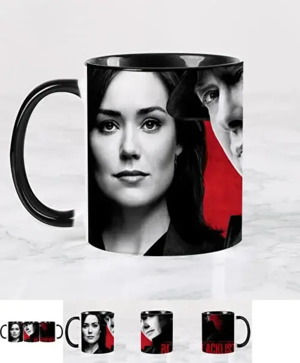 The Blacklist cast black mug design