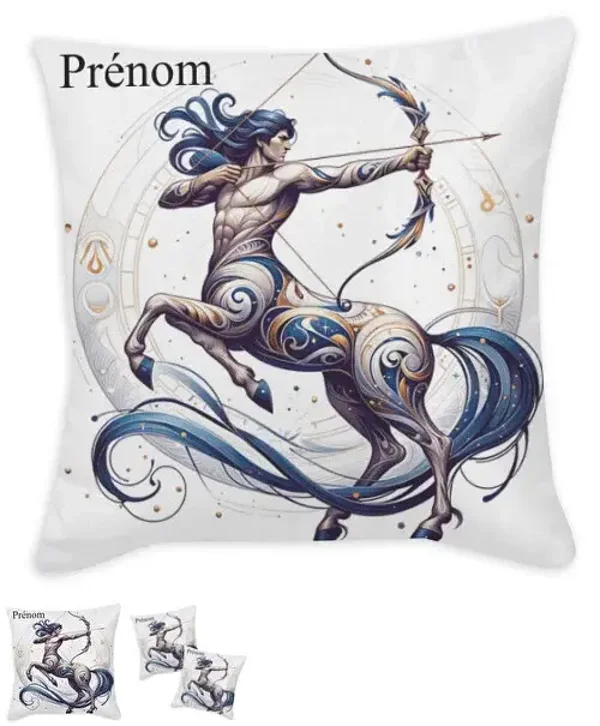 Coussin Original signe astrologique Sagittaire