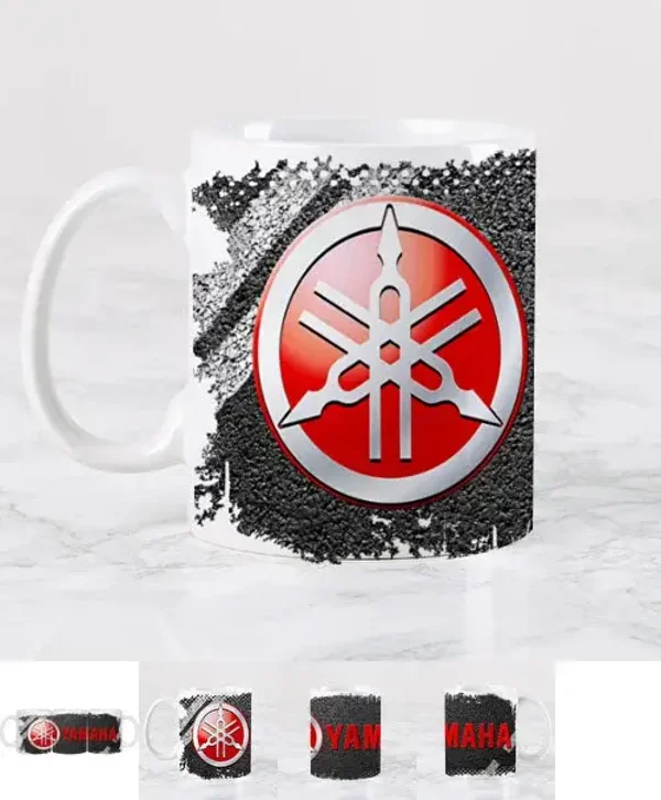 Mug Personnalisé Logo Yamaha Moto