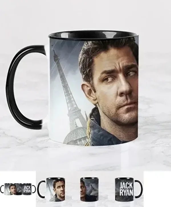Mug Jack Ryan Serie céramique gris