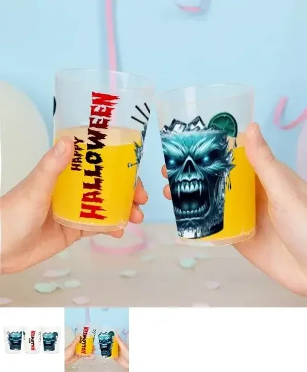 Gobelet Personnalisé Halloween qui fait peur