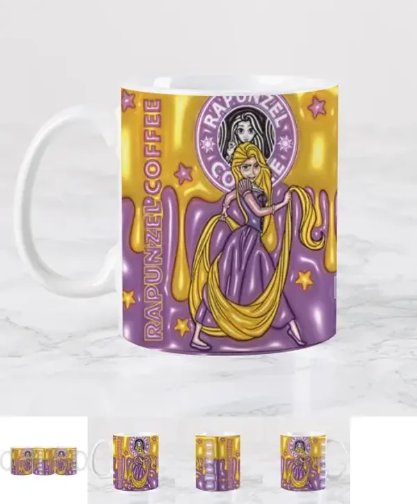 Mug Personnalisé Raiponce