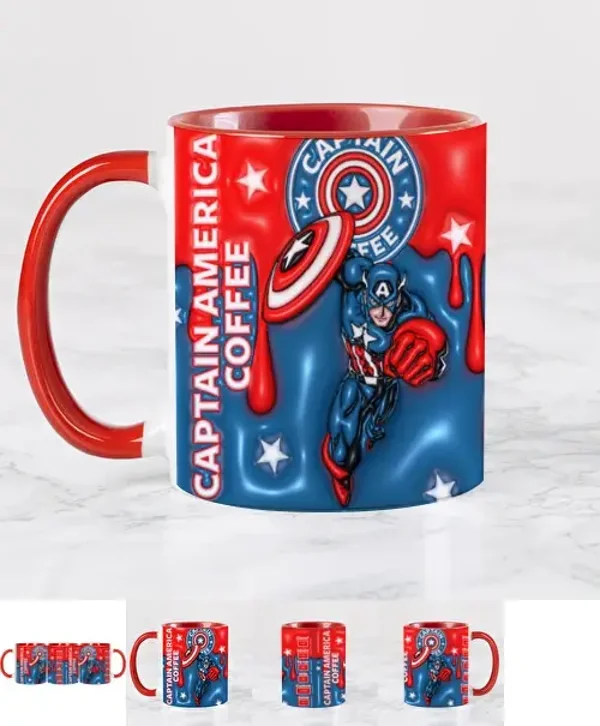 Mug Personnalisé Captain America