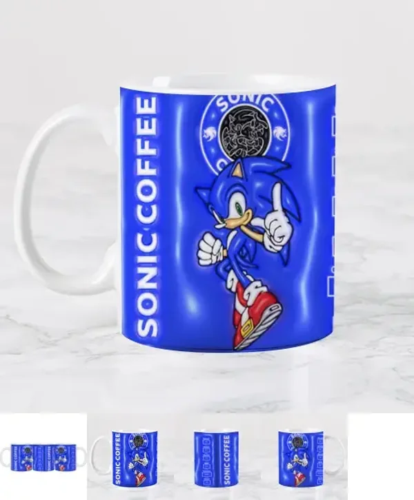 Mug Personnalisé Sonic