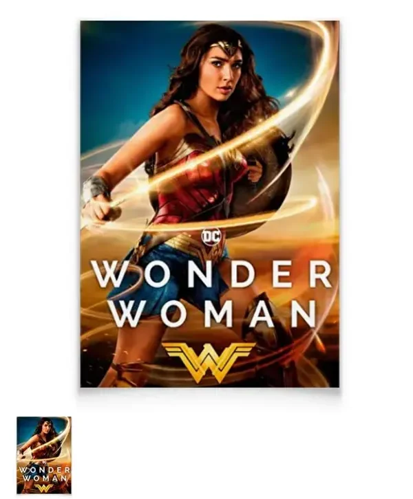Poster Personnalisé Wonder Woman