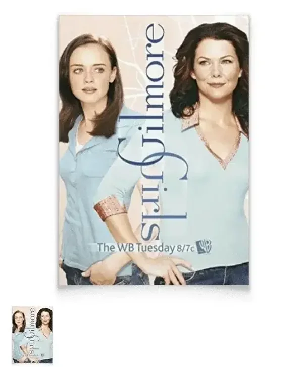 Poster Gilmore Girls saison 1 Affiche 29,7 cm x 42 cm