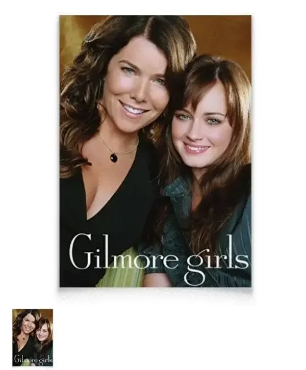 Poster A4 Gilmore girls - Affiches 29,7 cm x 42 cm