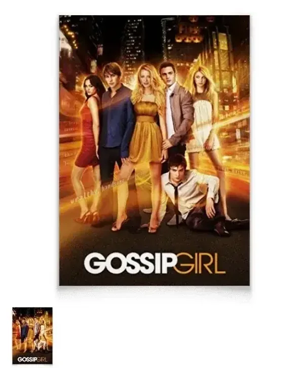 Affiche de la série Gossip Girl 29,7 cm x 42 cm