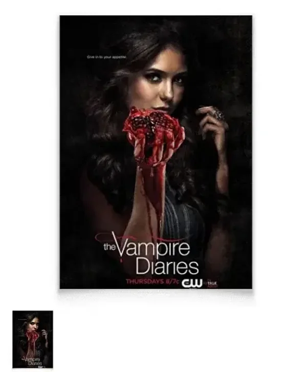 Affiche de Nina Dobrev (Vampire Diaries) 29,7 cm x 42 cm