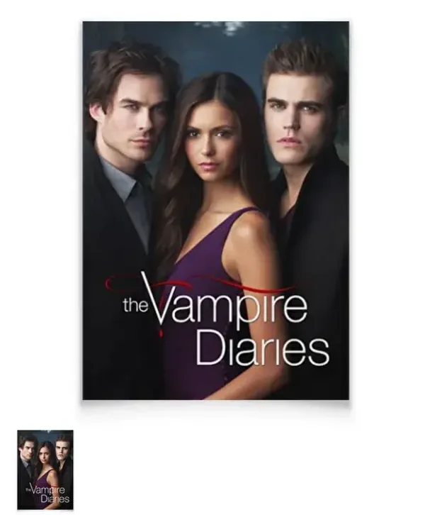 Poster Affiche Vampire Diaries
