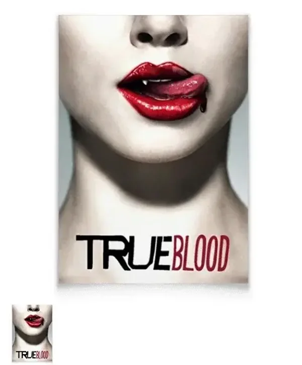 Affiche de la série True Blood 29,7 cm x 42 cm