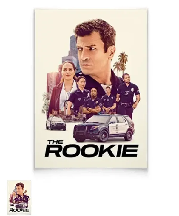 Poster Affiche The Rookie : Le Flic de Los Angeles