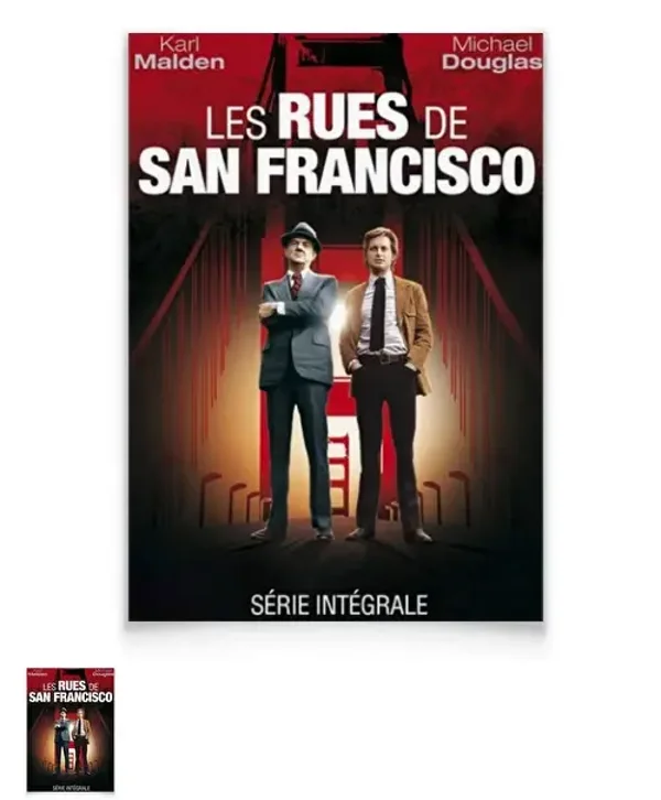 Poster Affiche Les Rues de San Francisco