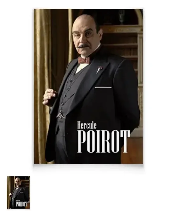 Poster Affiche Hercule Poirot