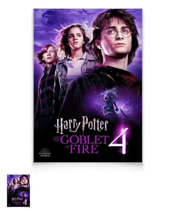 Poster Affiche Harry Potter et la Coupe de feu