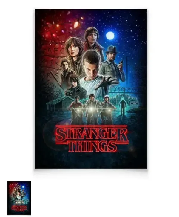 Poster Affiche Stranger Things