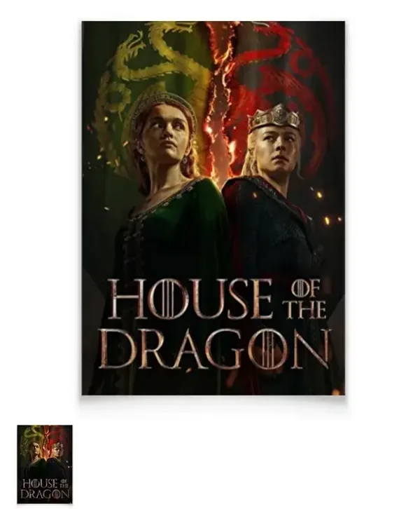 Poster Affiche House of the Dragon