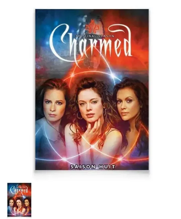 Affiche de la saison 8 de la série Charmed.