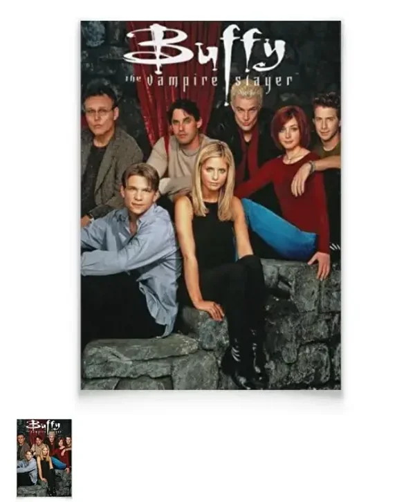 Poster sur papier Buffy The Vampire 7 - Décoration pour chambre et bureau - Cadeau - 29,7 x 42 cm