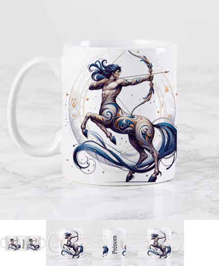 Mug signe astrologique Sagittaire