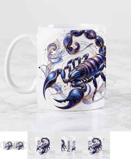 Mug signe astrologique Scorpion