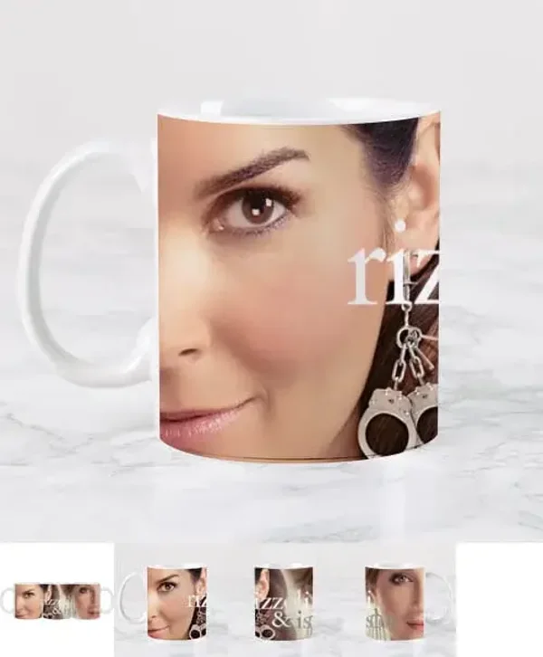 Mug Rizzoli & Isles Angie Harmon ceramics