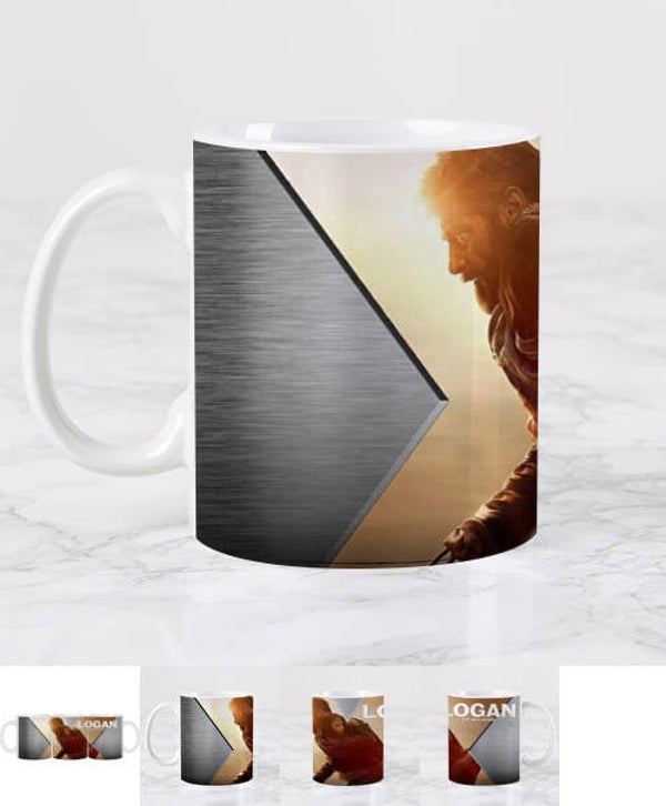 Tasse Logan Wolverine céramique gris
