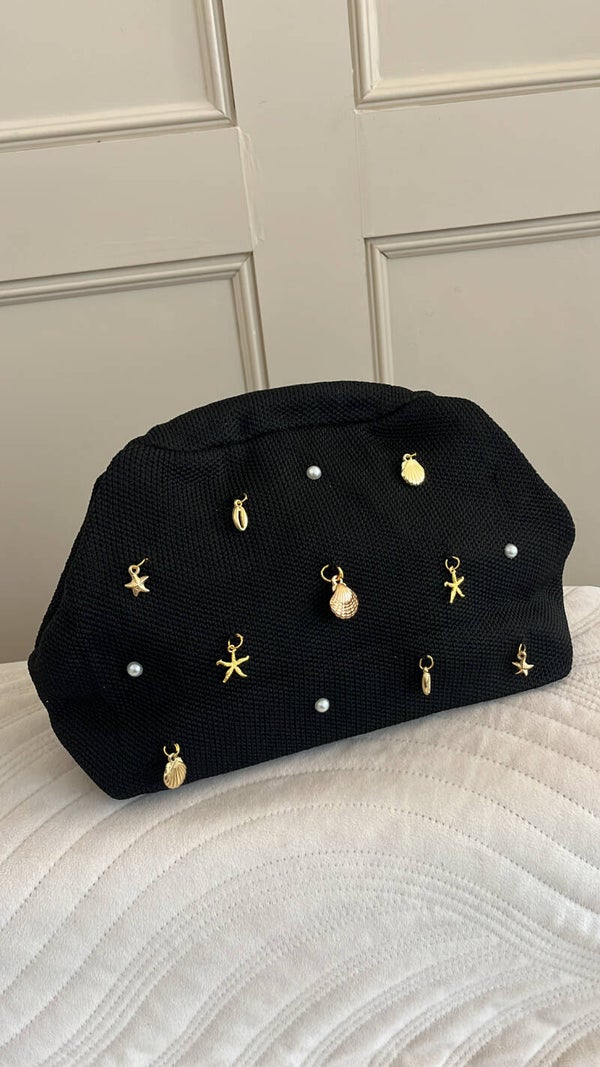 Black shell clutch