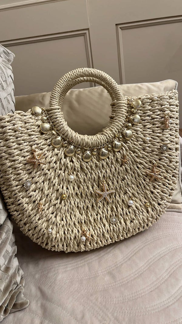 Beach bag ‘light beige’