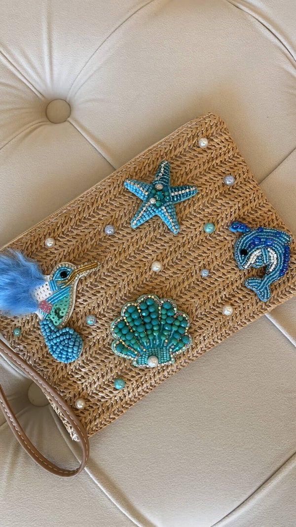 Blue - pre-made purse
