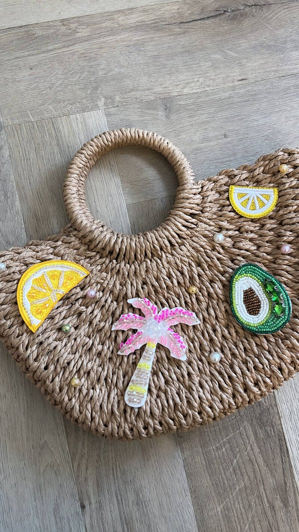 Tropicana beach bag ‘tan’