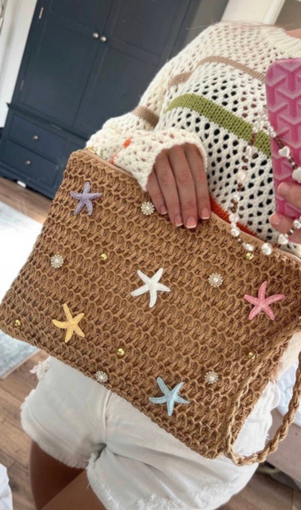 Ocean clutch bag