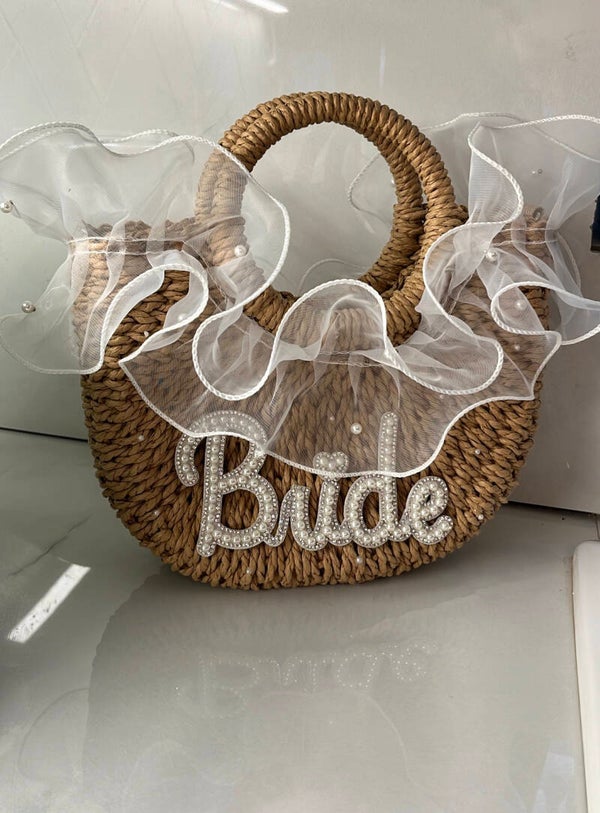 Mini bridal bag