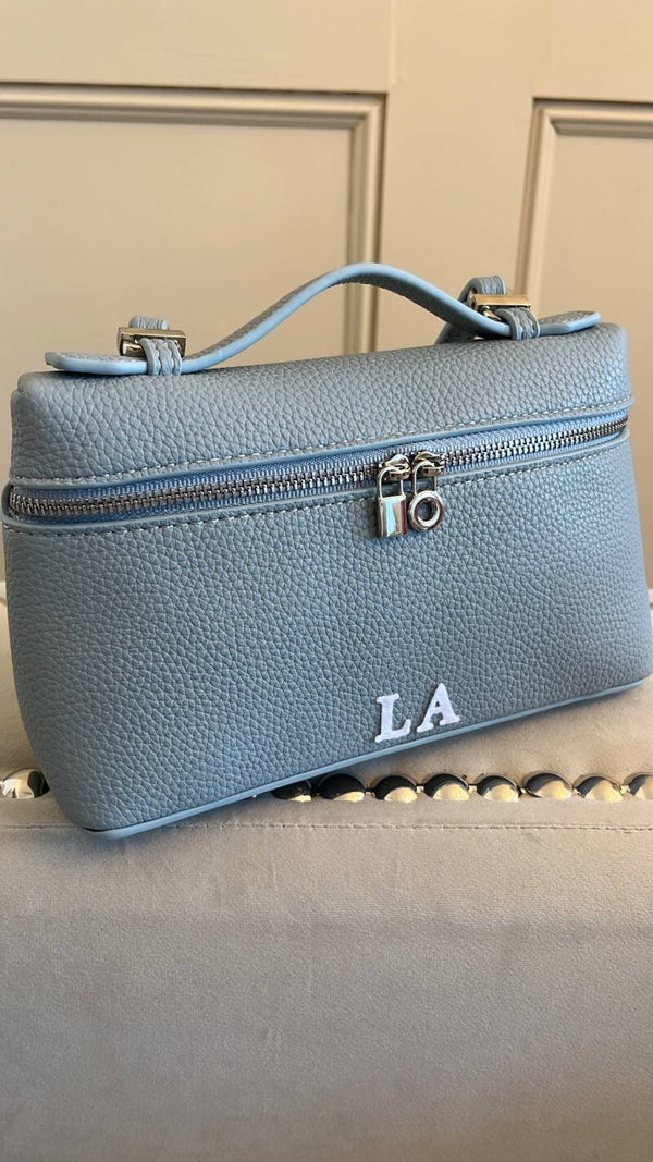 Crossbody box bag Blue