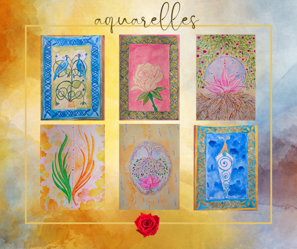 Aquarelle personnalisée